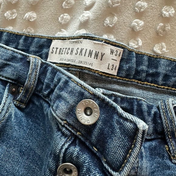 Topman Stretch Skinny Jeans - Picture 2 of 3